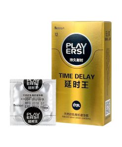 PLAY ERSY Time Delay Dotted & Ribbed Condom 12 pcs
