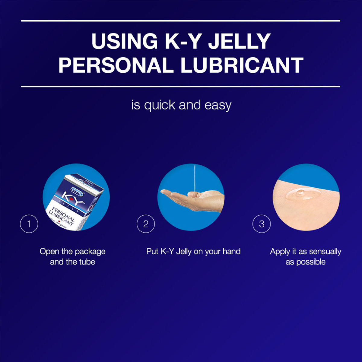 Johnson & Johnson KY Jelly Personal Lubricant 50g Makeup Konnna