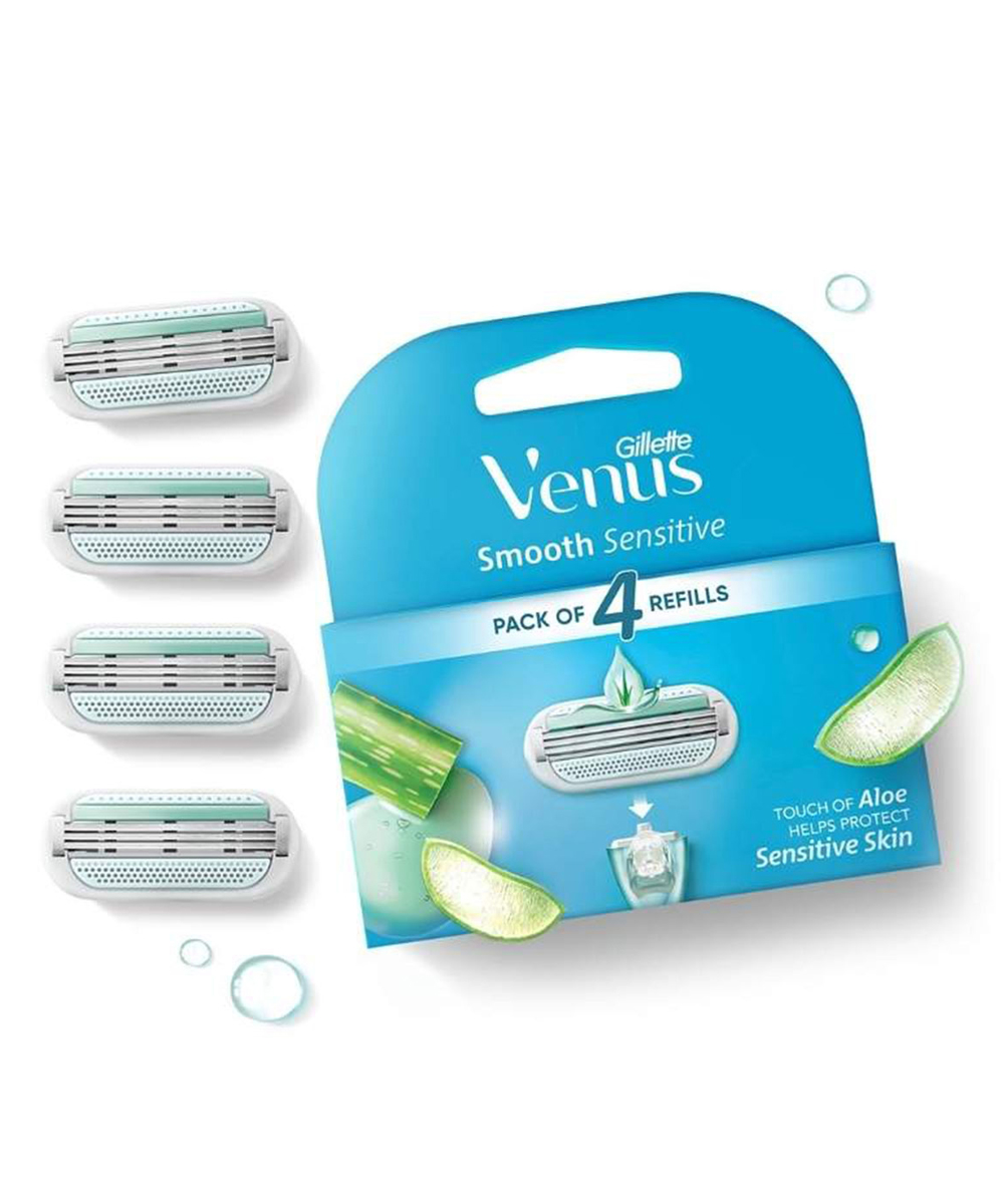 Gillette Venus Hair Removal Razor Blades (4 pieces)