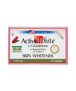 Active White L-Glutathione Skin Whitener (1,000 mg) - 60 capsules