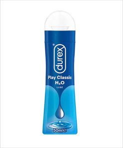 Durex Play Classic H2O Water Based Lubricant Lube Gel 50 ml
