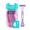 Gillette Venus Simply3 Women's Disposable Razors- 4 pcs