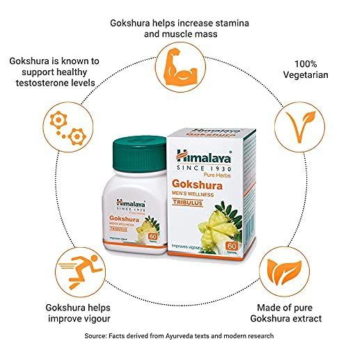 Himalaya Gokshura Men's Wellness 60 Tablets - Image 4