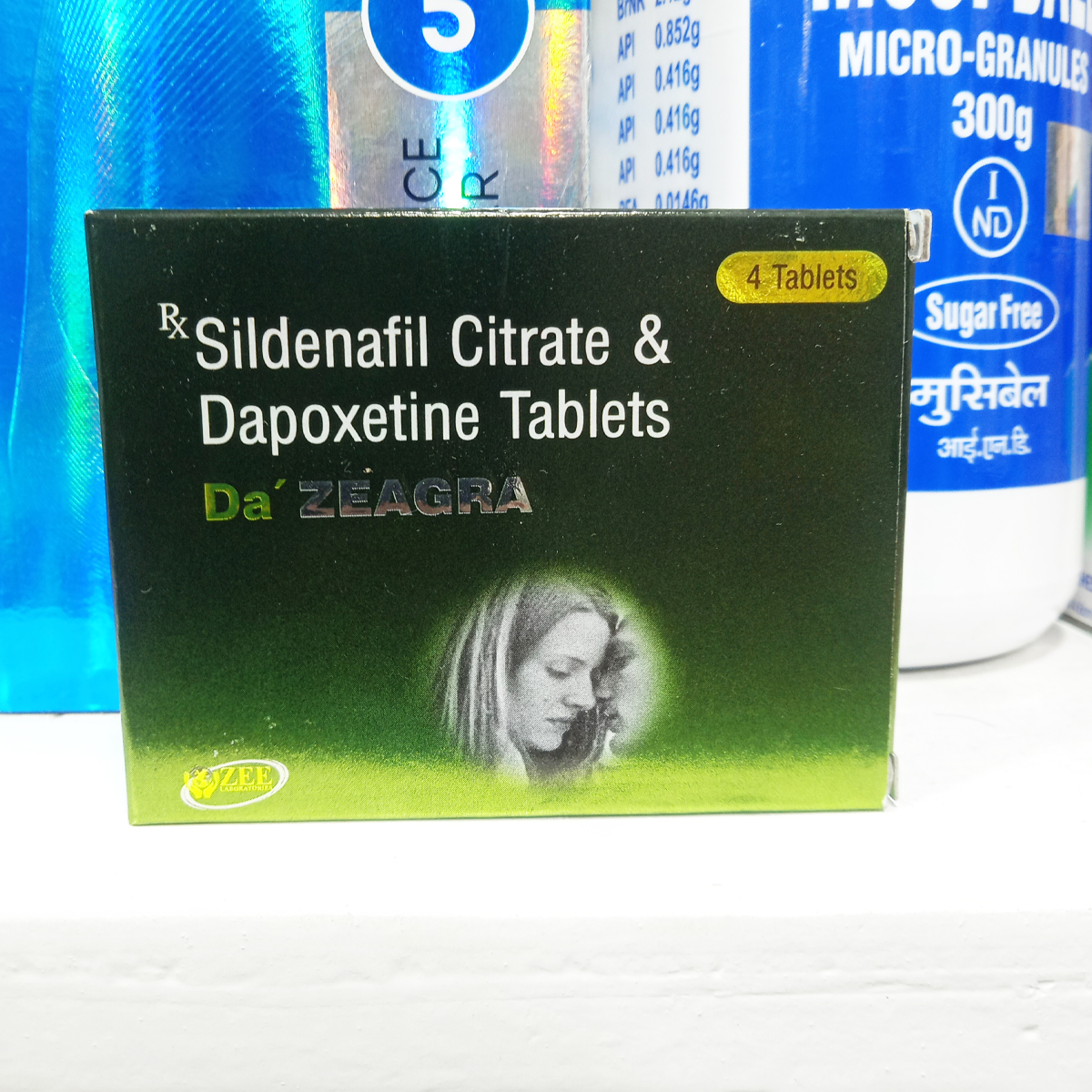 Da Zeagara 100 mg For Men 4 tab - Image 2