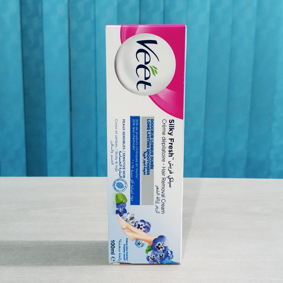 Veet Silky Fresh Hair Removal Cream For Sensitive Skin 100g - Image 2