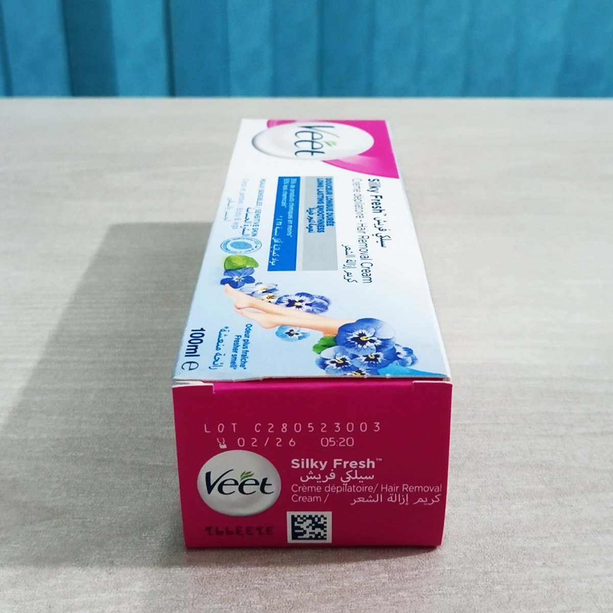 Veet Silky Fresh Hair Removal Cream For Sensitive Skin 100g - Image 6