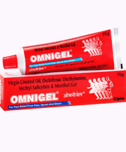 Omnigel for Fast Relief From Pain Sprain and Strain 75gm