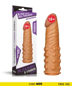Lovetoy Penis Extender Raise Dot Reusable Condom For Men