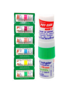 Poy-Sian 2 in 1 Nasal  Inhaler and Headache Oil 1 pcs