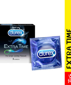 Durex Extra Time Condoms for Men Time Delay 3 pcs