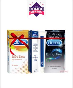 Durex 20 pcs Condom & KY jelly 100 ml Combo Offer