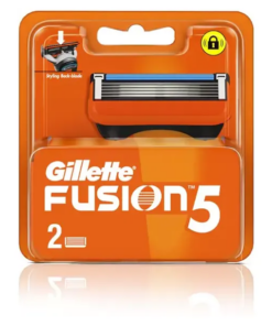 Gillette Fusion5 Manual Shaving Razor Blades for men - 2s Pack (Cartridge)