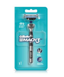 Gillette Mach3  Manual Shaving Razor for men-1 pcs