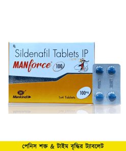 Manforce 100mg Erectile Dysfunction For Men 4 Tablet