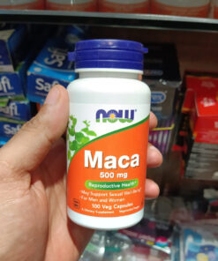 Alternative view of Now Maca 500 mg 100 Veg Capsules