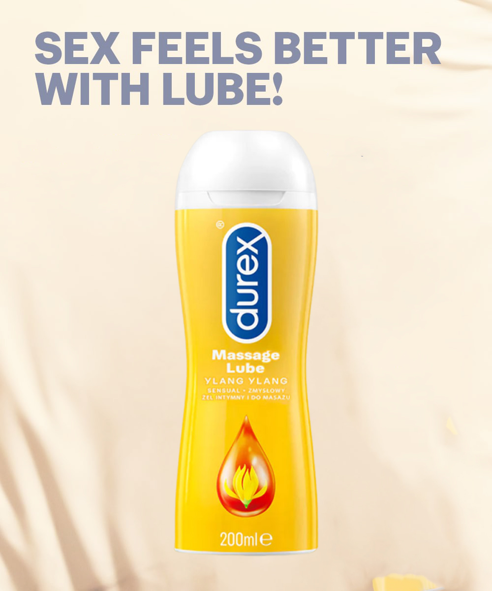 ₀̷₅̷Durex Massage Ylang Ylang Lube Gel 200ml