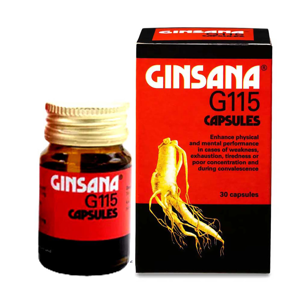 Ginsana G115-Boost Physical Performance 30 capsule