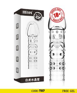 Funda Multi Gripped Penis Head Magic Condom 6 inch