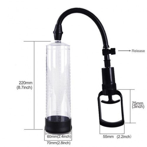 Manual Penis Pump 8.5 inch For Men - Image 5