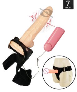????Warior Vibretor Strong Belt Condom 7 inch