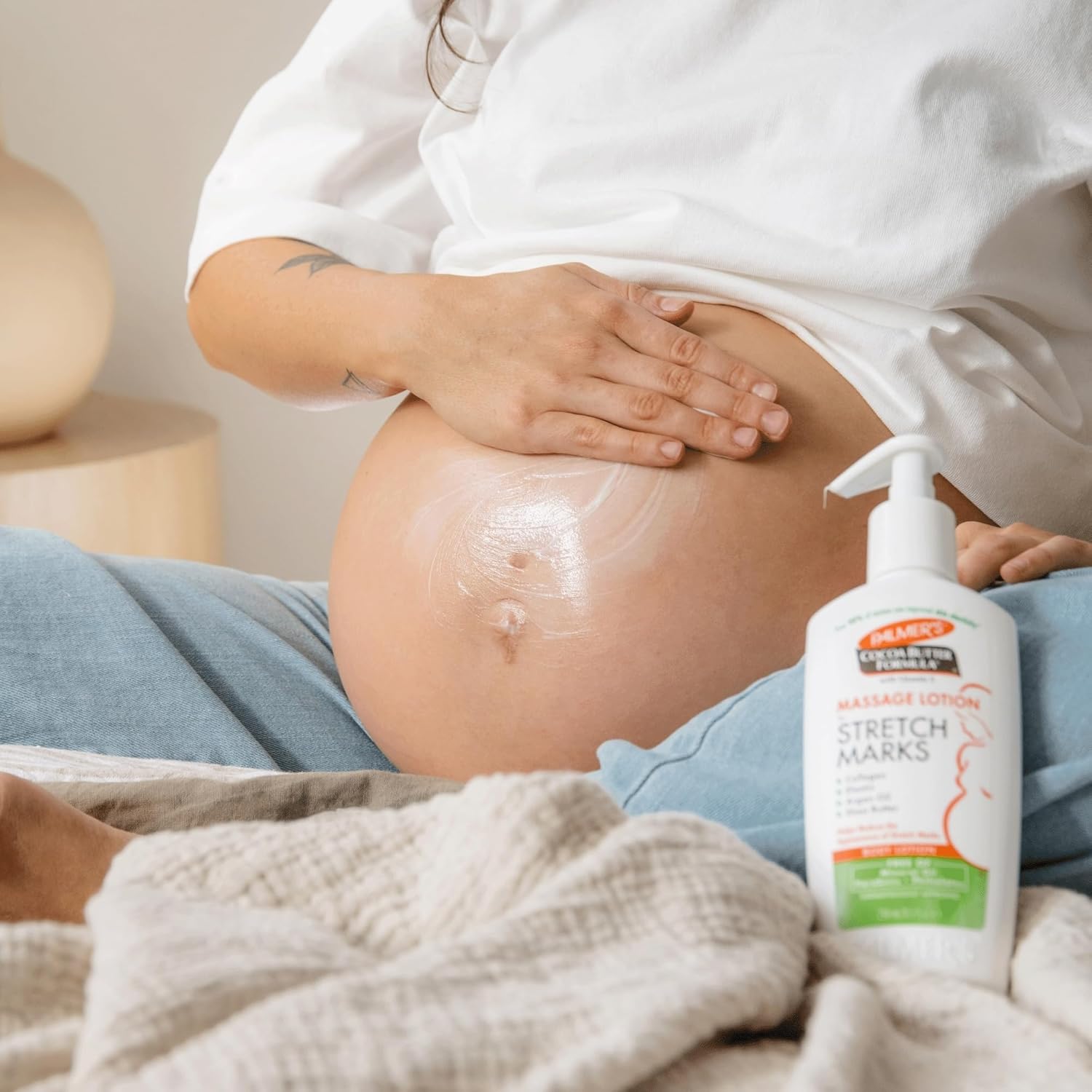 Palmers Cocoa Butter Formula Massage Lotion For Stretch Marks 250mL - Image 3