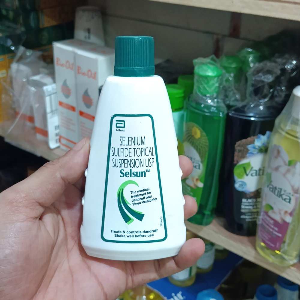 Selsun Suspension Anti Dandruff Shampoo 120 ml - Image 4