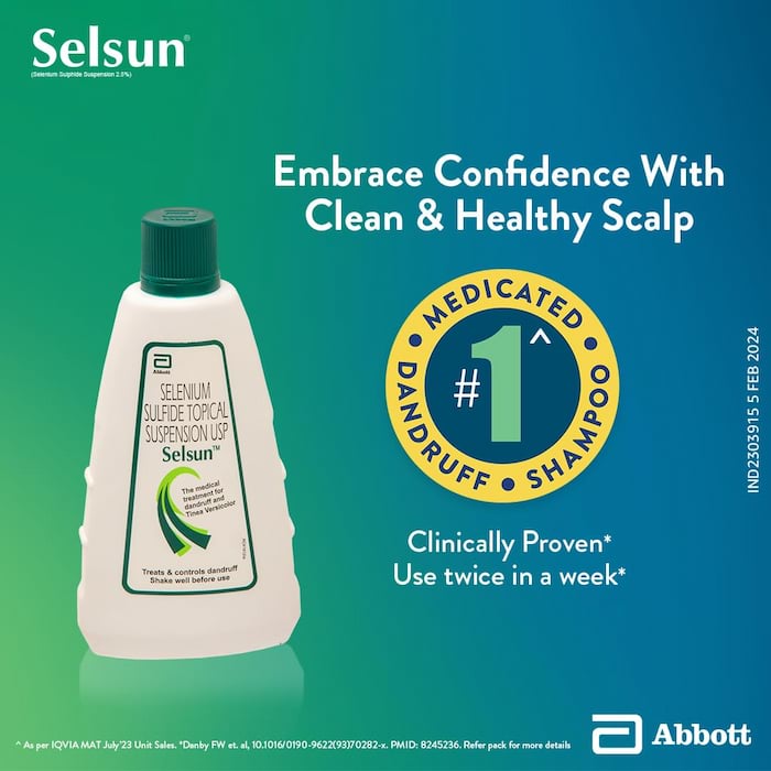 Selsun Suspension Anti Dandruff Shampoo 120 ml - Image 2