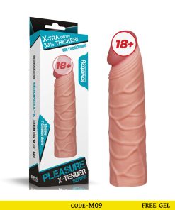 ₀̷₃̷Lovetoy Extender Gripped Sleeve Condom 7 inch