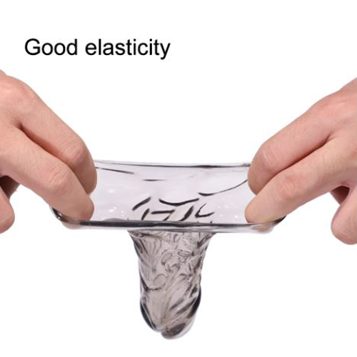 ₀̷₁̷Snailage Cryastal Black Extender Sleeve Condom 6 inch - Image 5