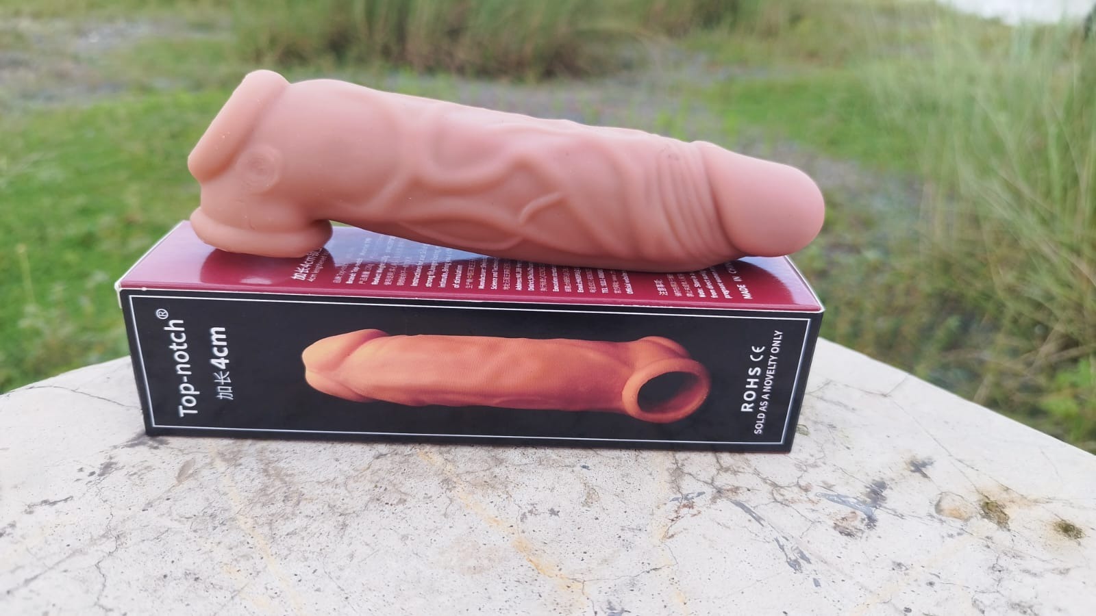 ₀̷₁̷TopNotch LoveLock Magic Condom 6.7 inch - Image 2