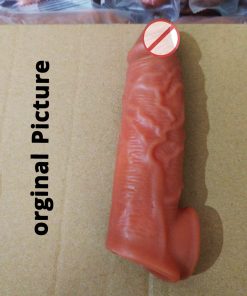 Alternative view of Love Lock Real Skin Slim Fit Condom 6 inch