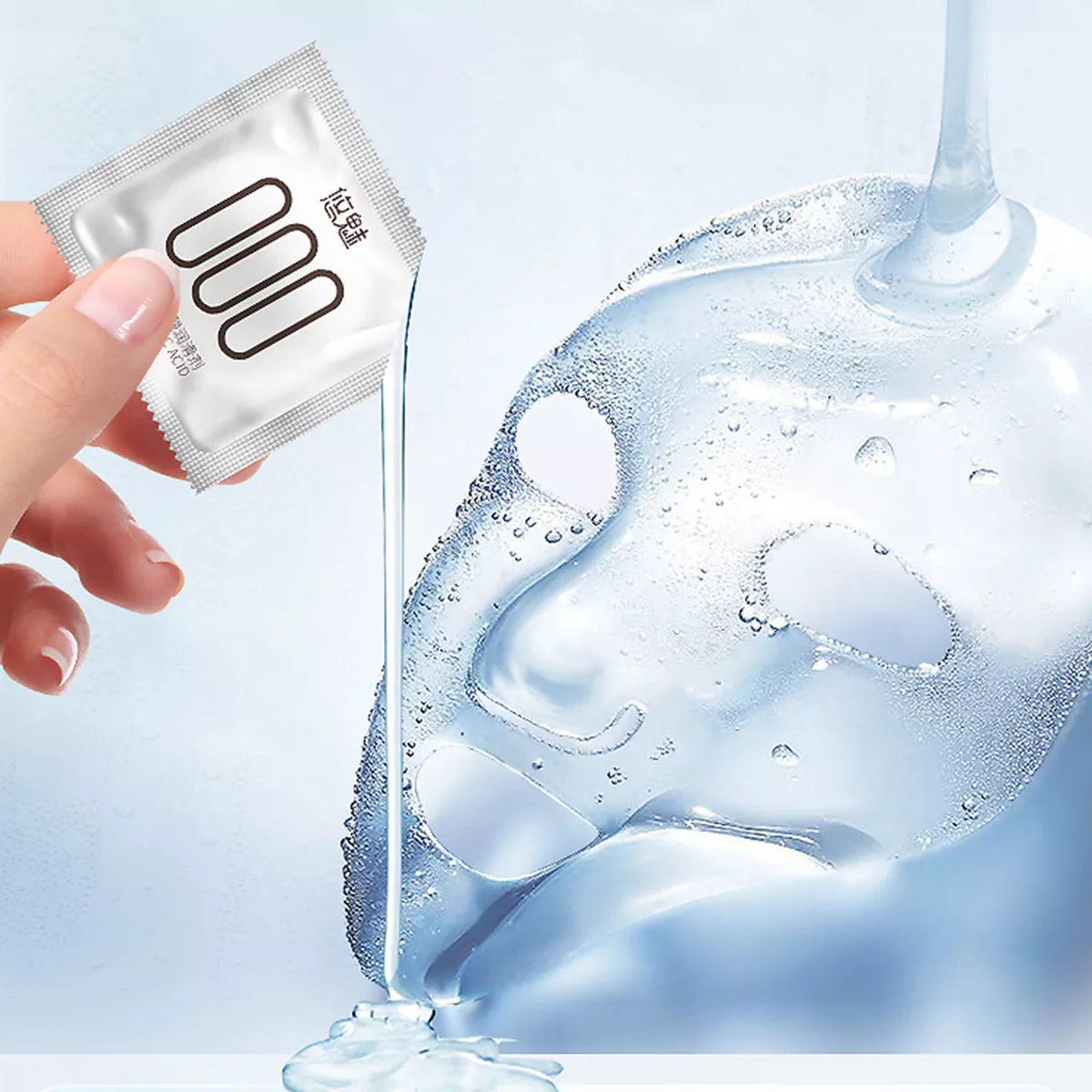 Yumi 000 Ultra Thin Condom With Hyaluronic Acid 10pcs - Image 2
