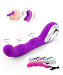 Handheld G-spot Rechargeable Female Vibrator 8 inch