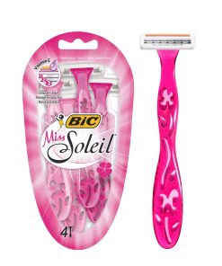 BIC Miss Soleil Triple Blade Women Razor 4pcs