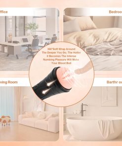 Alternative view of ₀̷₁̷ Bussy Flashlight Vibration Masturbation Cup For Men