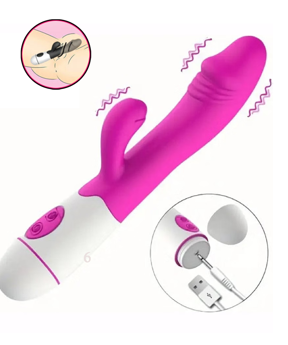 LiLi G-Spot Rechargable Stimulator Vibretor 7.5 inch