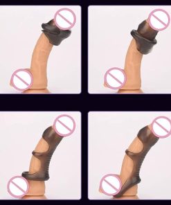 Alternative view of Anillo Silicone Smooth Penis Grip For Men