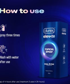Alternative view of Durex Elevate Climax Delay Spray for Men 20g