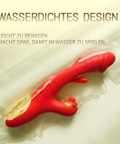 Alternative view of ₀̷₁̷KELESTA 3 in1 Sucking,Flapping,Thrusting Rechargable Vibration Dildo
