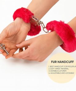 Alternative view of Furry Excitment Role Play Soft Handcuff