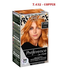 L'Oréal Paris Préférence Vivid Colours 7.432 Copper