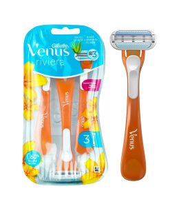 Gillette Simply Venus Riviera Razor For Women 3 Set