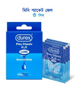 Durex Play Classic H2O Smooth Glide Lube 5ml (3 sachet) Pack