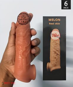 ₀̷₁̷MELON Real Skin Dragon Condom 6 inch