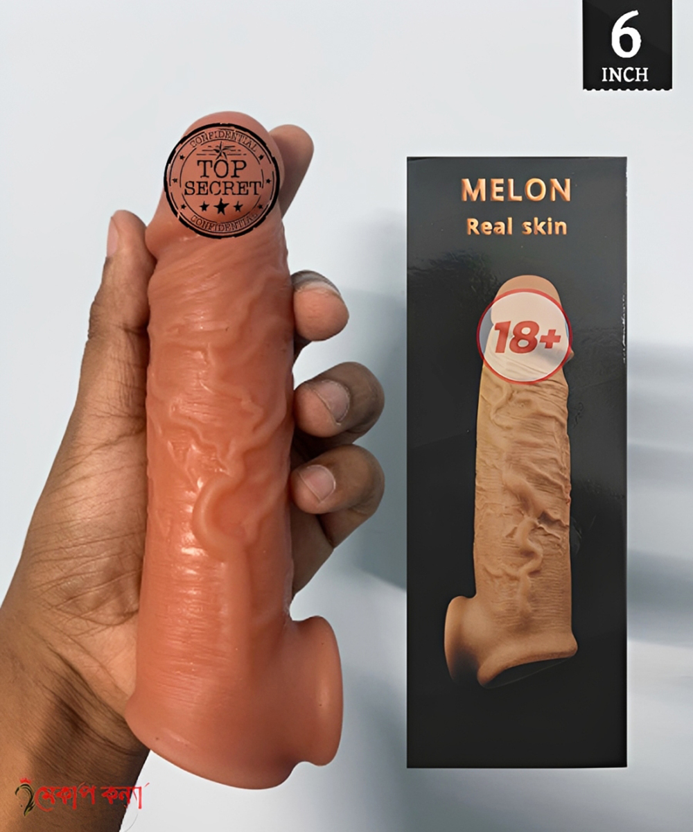 ₀̷₁̷MELON Real Skin Dragon Condom 6 inch
