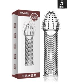 Funda Crystal Gripped Magic Condom 6 inch