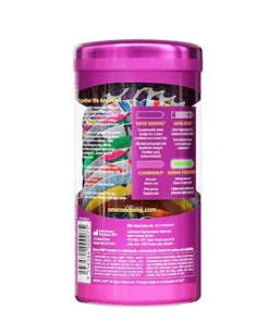 Alternative view of One Mixed Pleasures Natural Latex Condom 12 pcs