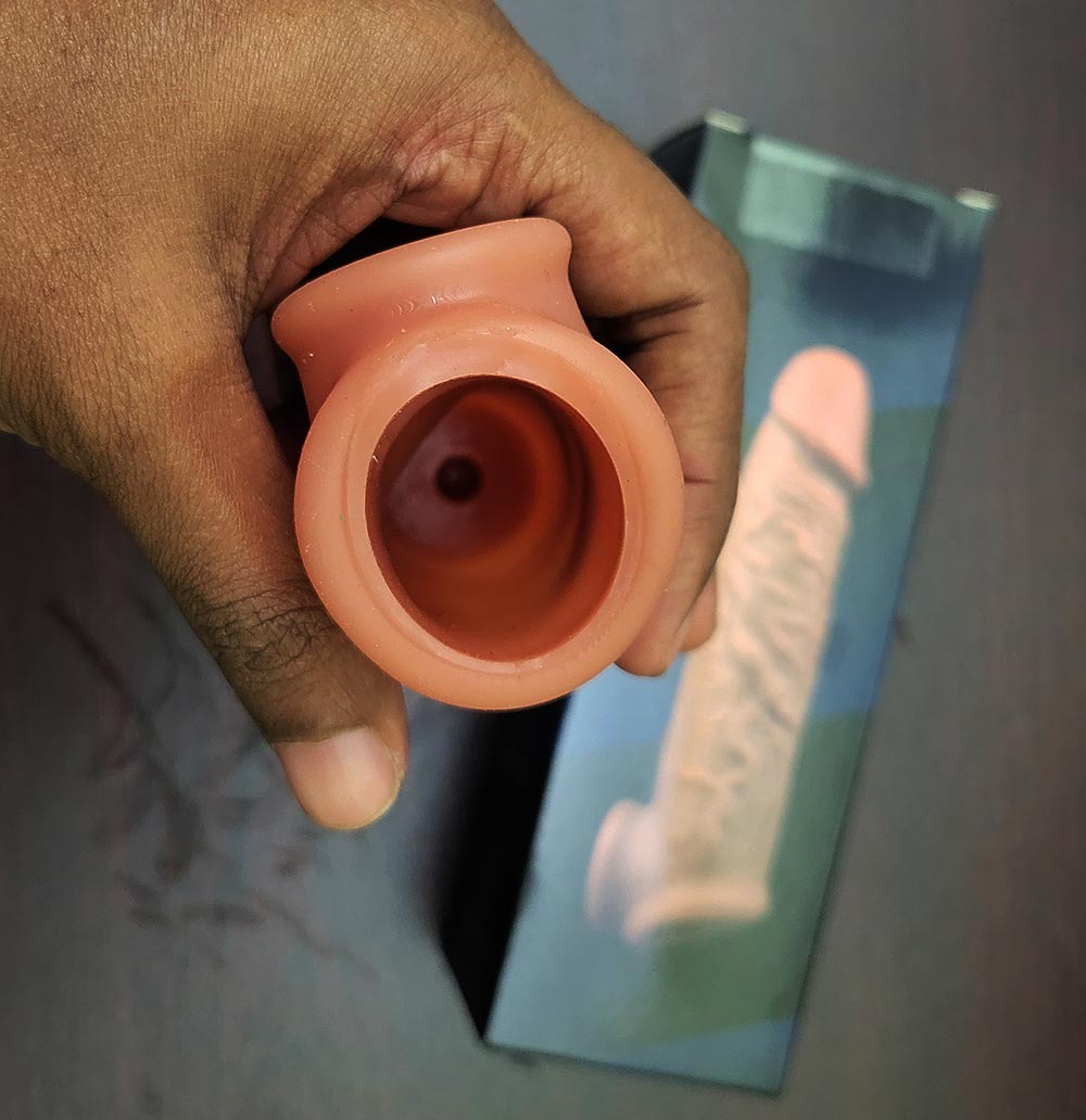 ₀̷₁̷MELON Real Skin Dragon Condom 6 inch - Image 3