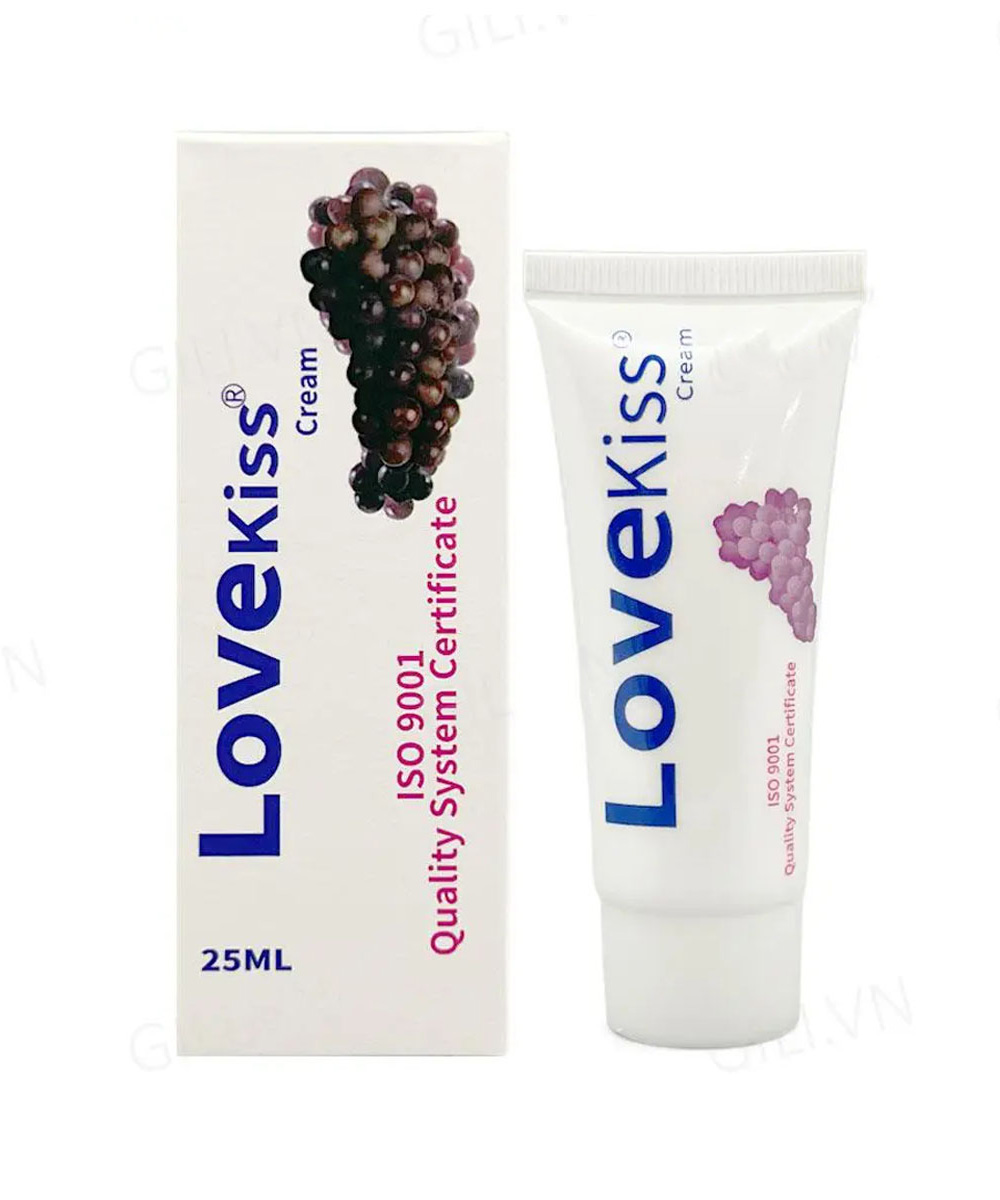 Love Kiss Grape Flavour Vaginal, Anal intimate Lubricant 25ml