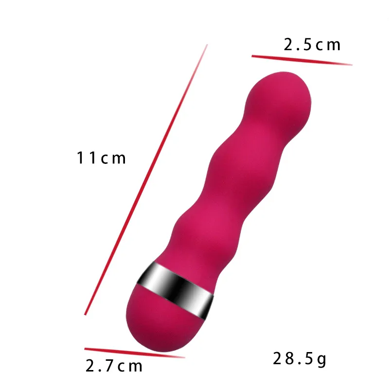 AV® Multi-speed Vibrator Anal Plug 4.5 inch (m01) - Image 3